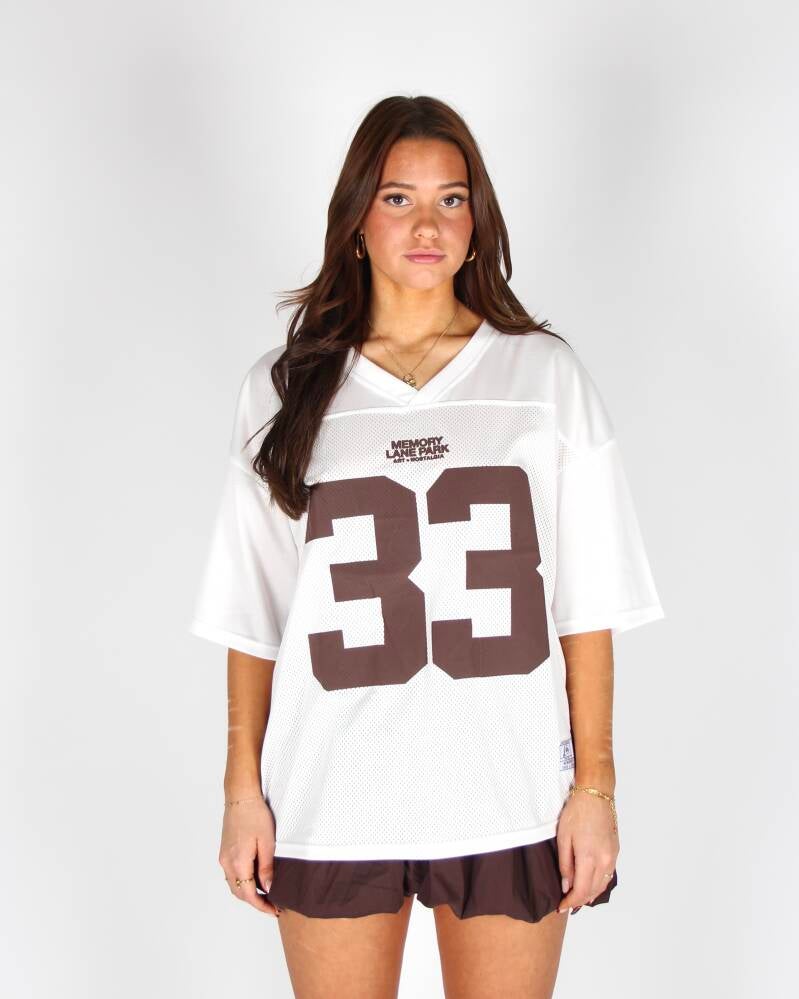 Jadah Jersey White